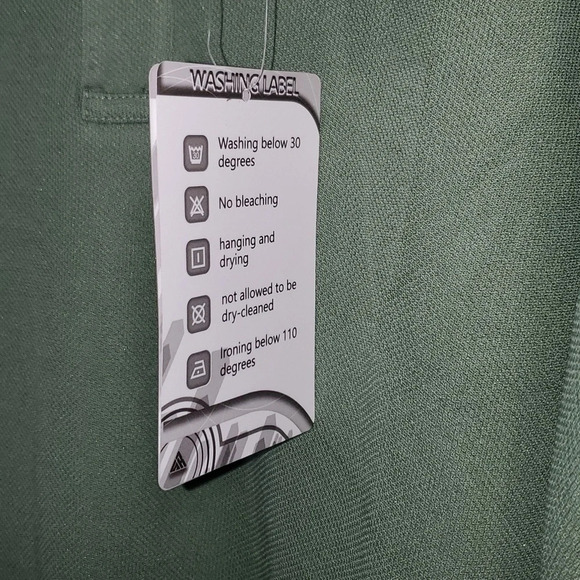 SR Traditional Fit Long Sleeve Rugby Polo 3XL NWT - Picture 9 of 12